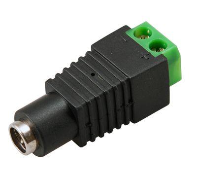 Разъем питания 2.1х5.5мм с клемм. колод. (уп.50шт) Rexant 14-0315