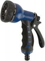 Пистолет для полива 8 режимов 200мм син. FIT 77307